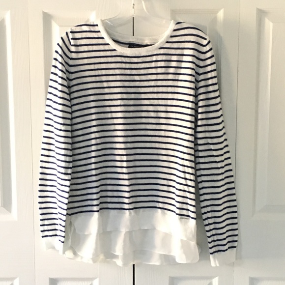 U.S. Polo Assn. Sweaters - womens striped POLO sweater